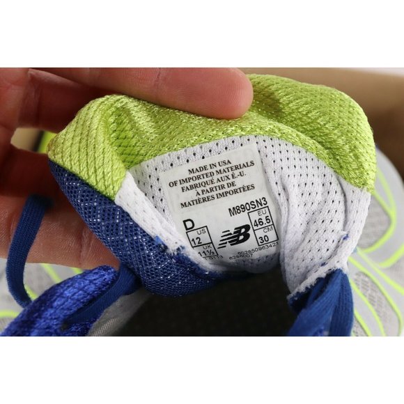NOS Vintage New Balance 890 v3 Jogging Running Shoes Sneakers USA Made 12